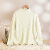 Outlets专柜撤柜正品 羊毛毛衣女 加分内搭单品100 HZ冬装 2025新款