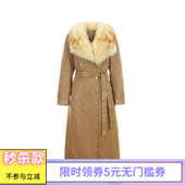 奥莱专柜品牌撤柜正品 鹅绒服女 气质高级感加长款 OY冬装 2025新款