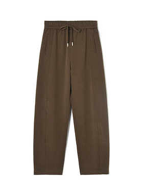 奥莱专柜品牌撤柜正品 KZ春装新款 运动风微弹松紧腰系带休闲裤女