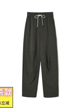 奥莱专柜撤柜正品 深圳南油CV冬装新款 简约微弹舒适长裤休闲裤女