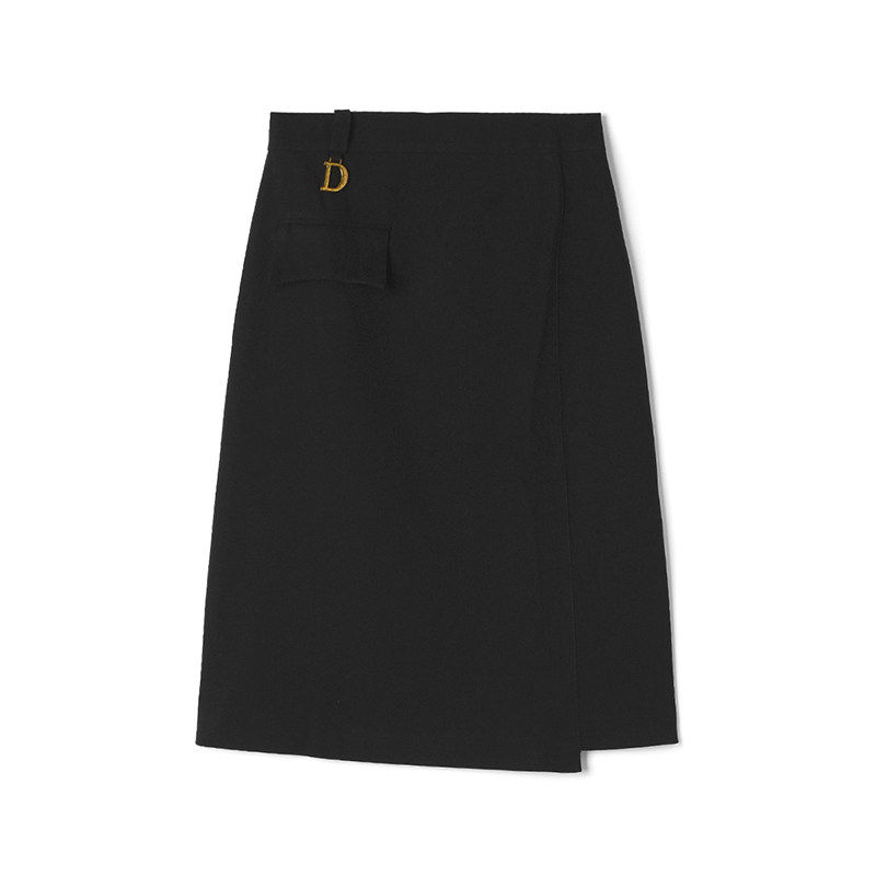 奥莱专柜撤柜正品 南油N系列春装新款 都市女性包臀中长裙半身裙