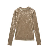 2026年春装 女 针织衫 Outlets专柜 高端LY系列钉珠设计微弹上衣长袖