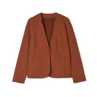 职场通勤上衣一粒扣外套女 新款 奥莱专柜撤柜正品 深圳南油NY春装