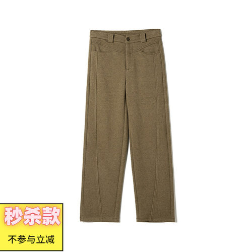 微弹长裤梨型显瘦休闲裤