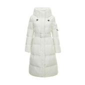 2025年冬Outlets正品 收腰显瘦防寒鸭绒羽绒服女 高端MP系列加长款