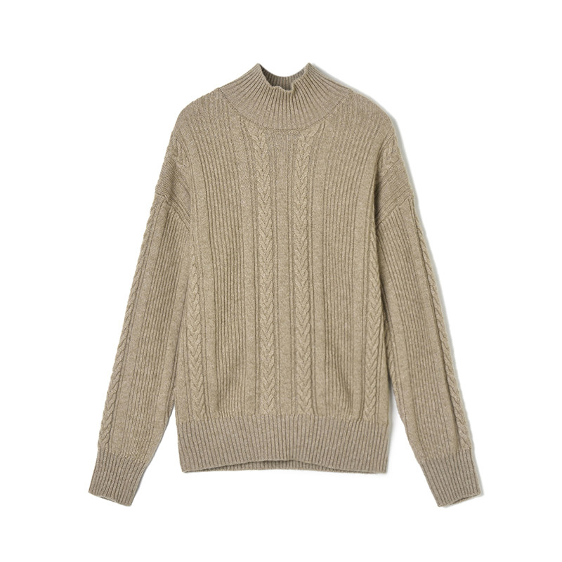 Outlets专柜撤柜正品 HZ冬装2025新款修身显瘦简约羊毛内搭毛衣女,女装/女士精品,毛衣,淘宝优惠券,粉丝福利购,淘宝优惠卷