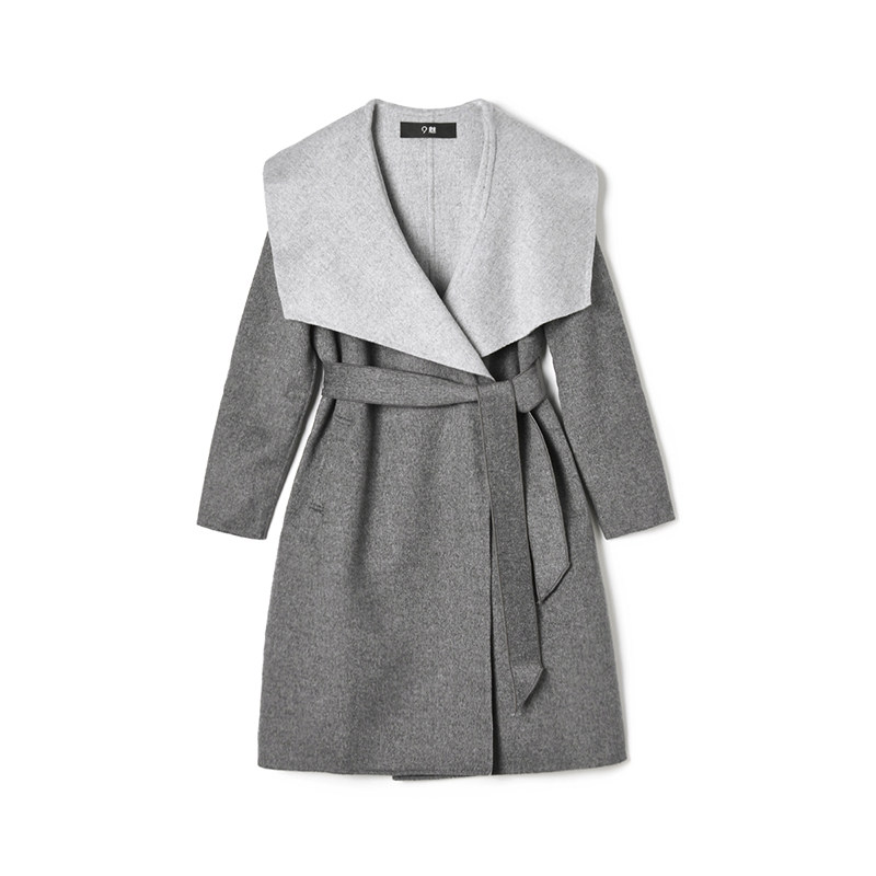 2025年冬装Outlets专柜 FZ系列含羊毛气质感双面尼毛呢外套大衣女,女装/女士精品,毛呢外套,淘宝优惠券,粉丝福利购,淘宝优惠卷