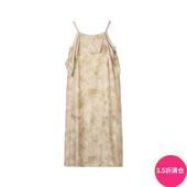 新款 Outlets专柜撤柜正品 深圳南油NY夏装 轻熟性感吊带长裙连衣裙