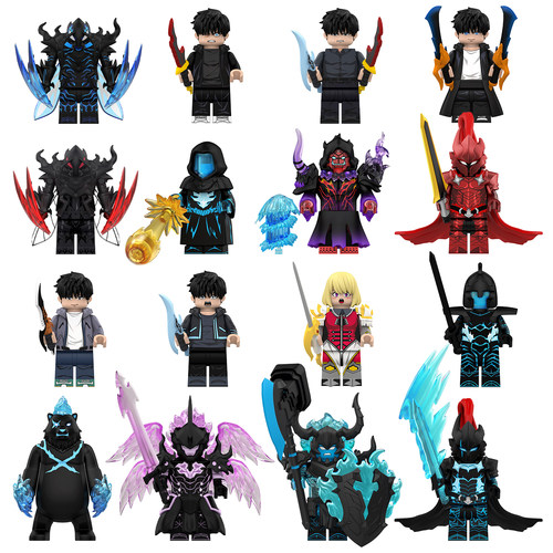 中国积木拼插型益智儿童人仔玩具