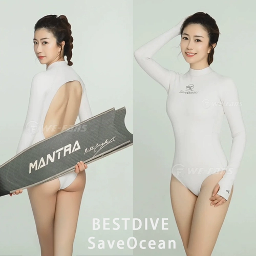 BestDive Save Ocean xueyue White Бесплатная одежда для дайвинга мокрый