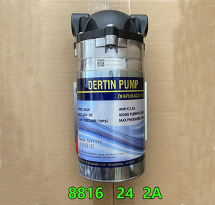 新德天增压泵8818,8816泵24V2A 型400G反渗透纯水机RO机增压水泵
