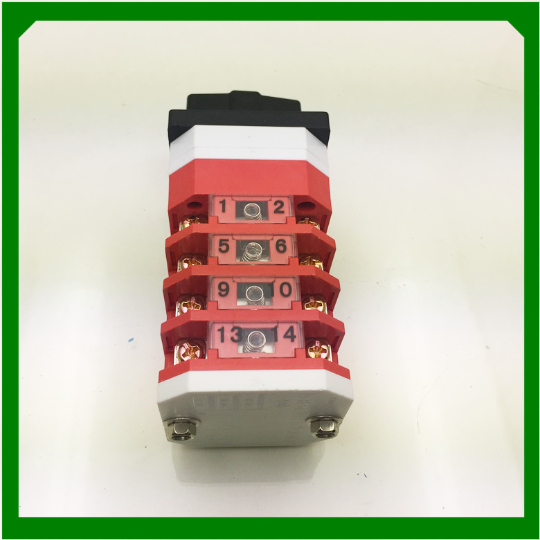 上海施赫转换开关LW12-16/4组合开关3档位16A4层16个接线脚