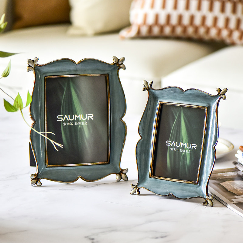 SAUMUR欧式相框摆台6寸7照片框美式法式创意画框复古摆件饰品软装|msdalam kategori Aksesori rumah, photo Frame/Frame - dari Buy2taobao.com untuk memberikan perkhidmatan ejen Taobao profesional membeli