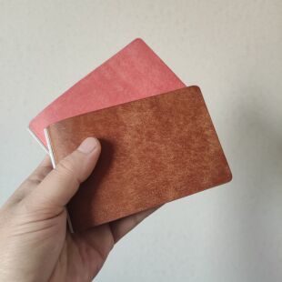 a9三孔手账本m5内页67-105活页11环笔记意大利破菠萝皮极简背条