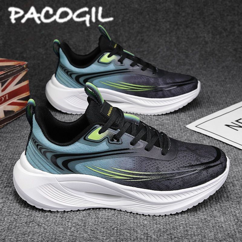 男鞋2025新款运动鞋跑步鞋潮流百搭休闲鞋网面透气轻便户外鞋