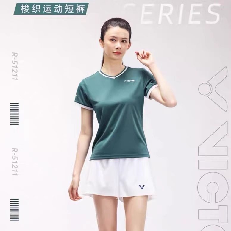 VICTOR/威克多胜利羽毛球服运动裙速干防走光内衬运动短裙R-51211
