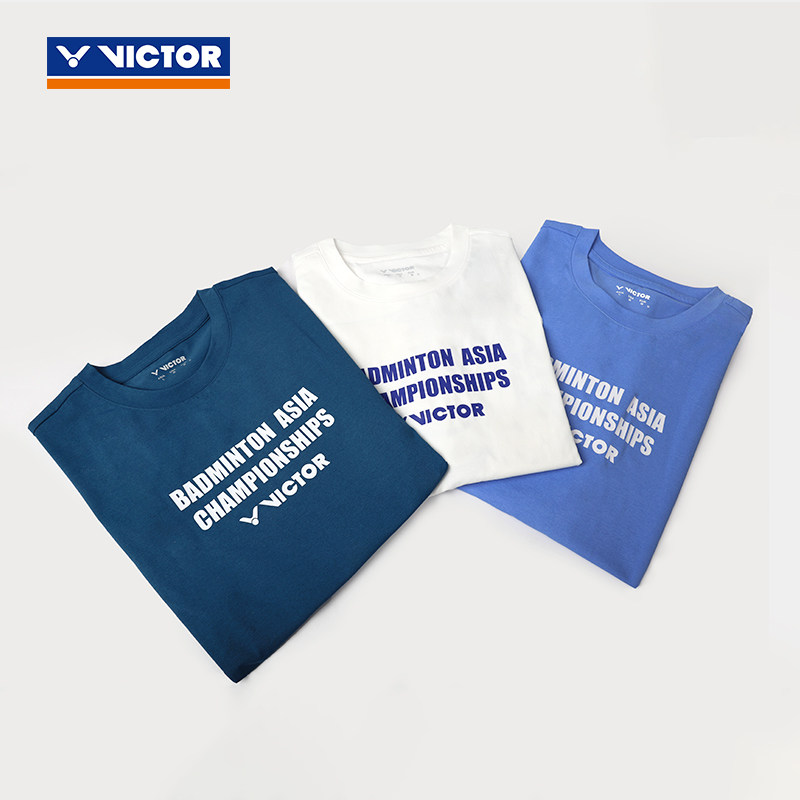 VICTOR/威克多胜利羽毛球服短袖T-2601BAC2026亚锦赛纪念运动服