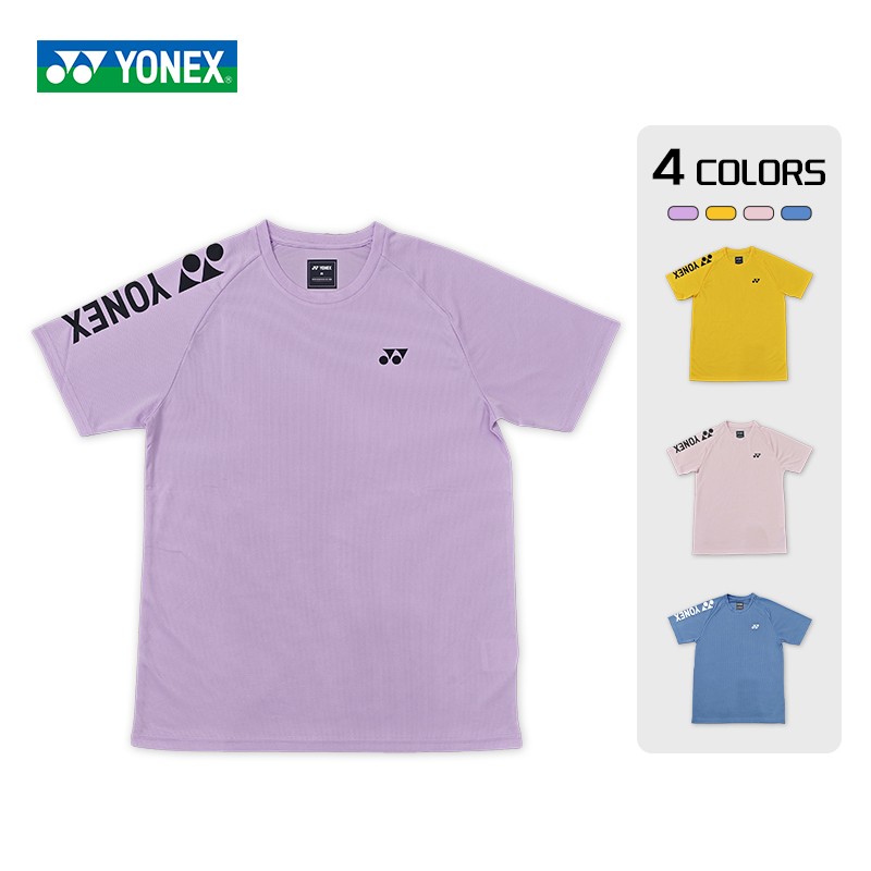 YONEX尤尼克斯羽毛球服男女短袖上衣速干球衣大赛服运动服