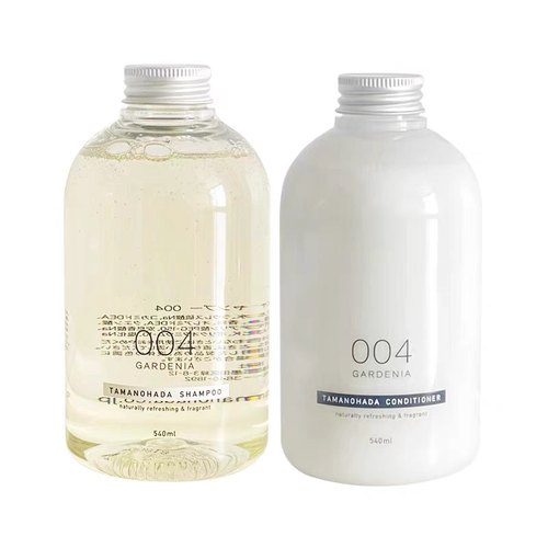 日本本土TAMANOHADA明治玉肌004栀子花无硅油控油洗发水护发素