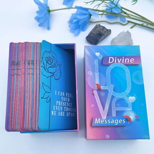 12X7cm Divine Loves Oracle Cards神圣情人神谕卡英文卡牌游戏