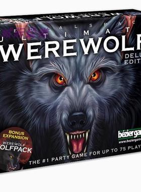 一夜狼人终极Ultimate Werewolf Deluxe Edition Card Game英文版