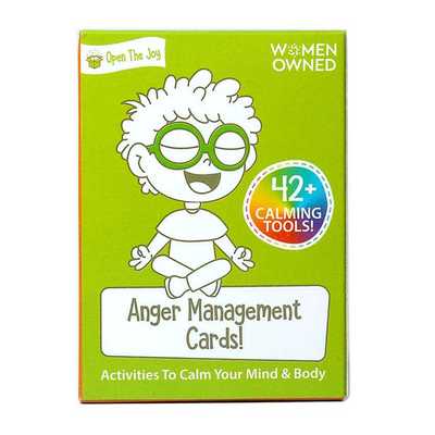 愤怒管理卡情绪管理英文游戏卡牌