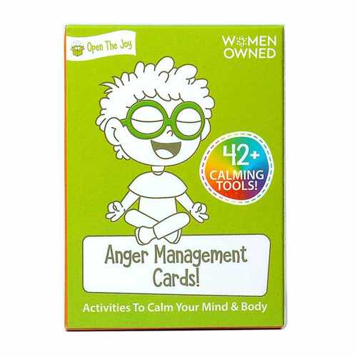 愤怒管理卡情绪管理英文游戏卡牌