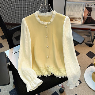 独特漂亮巨好看衬衫女款2026新款春装爆款小衫轻奢高级感减龄上衣