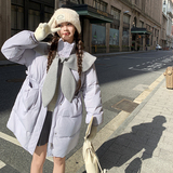 韩系减龄娃娃领披肩羽绒服女2025年冬季新款显瘦中长款白鸭绒外套,女装羽绒服,浙宝202,浙宝-网红风 韩系减龄娃娃领披肩羽绒服女2025年冬季新款显瘦中长款白鸭绒外套,女装羽绒服,浙宝202,浙宝-网红风