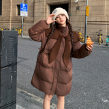 现货2026冬装呢料披肩中长款羽绒服202A-2461-P295-K428，女装羽绒服，浙宝202