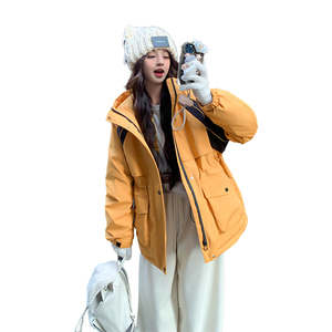 现货冬装新款 保暖连帽羽绒服冲锋外套 202A-2477-P295-K419图片