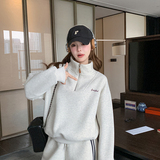 秋装现货休闲卫衣+三条杠裤子运动两件套装202-2520-P175K248，女装运动套装，浙宝202