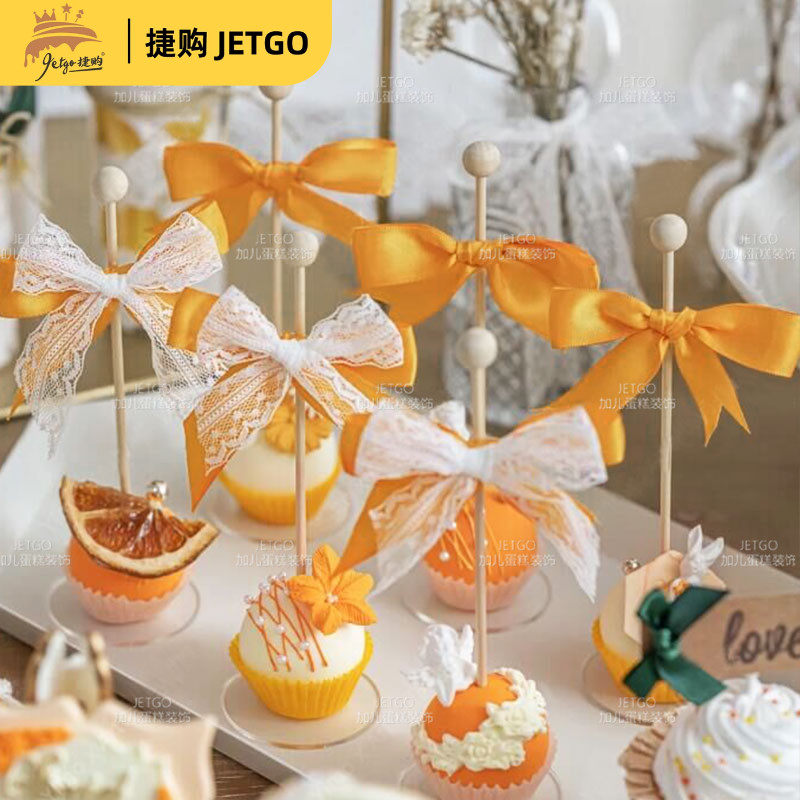 甜品台棒棒糖棍子蛋糕装饰搅拌棒