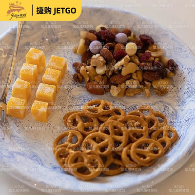 伯力爵德式碱水面包结饼干蝴蝶结点心蛋糕甜点装饰海盐味代餐零食