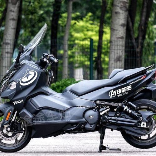 三阳TL500车身装饰拉花防水车贴