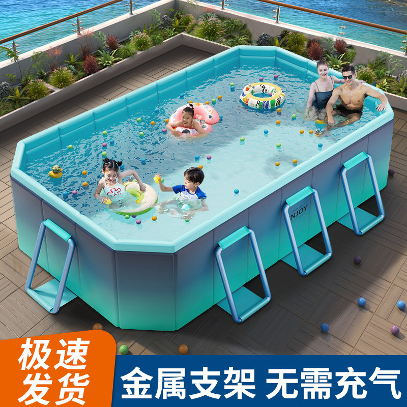 游泳池家用儿童免充气可折叠水池