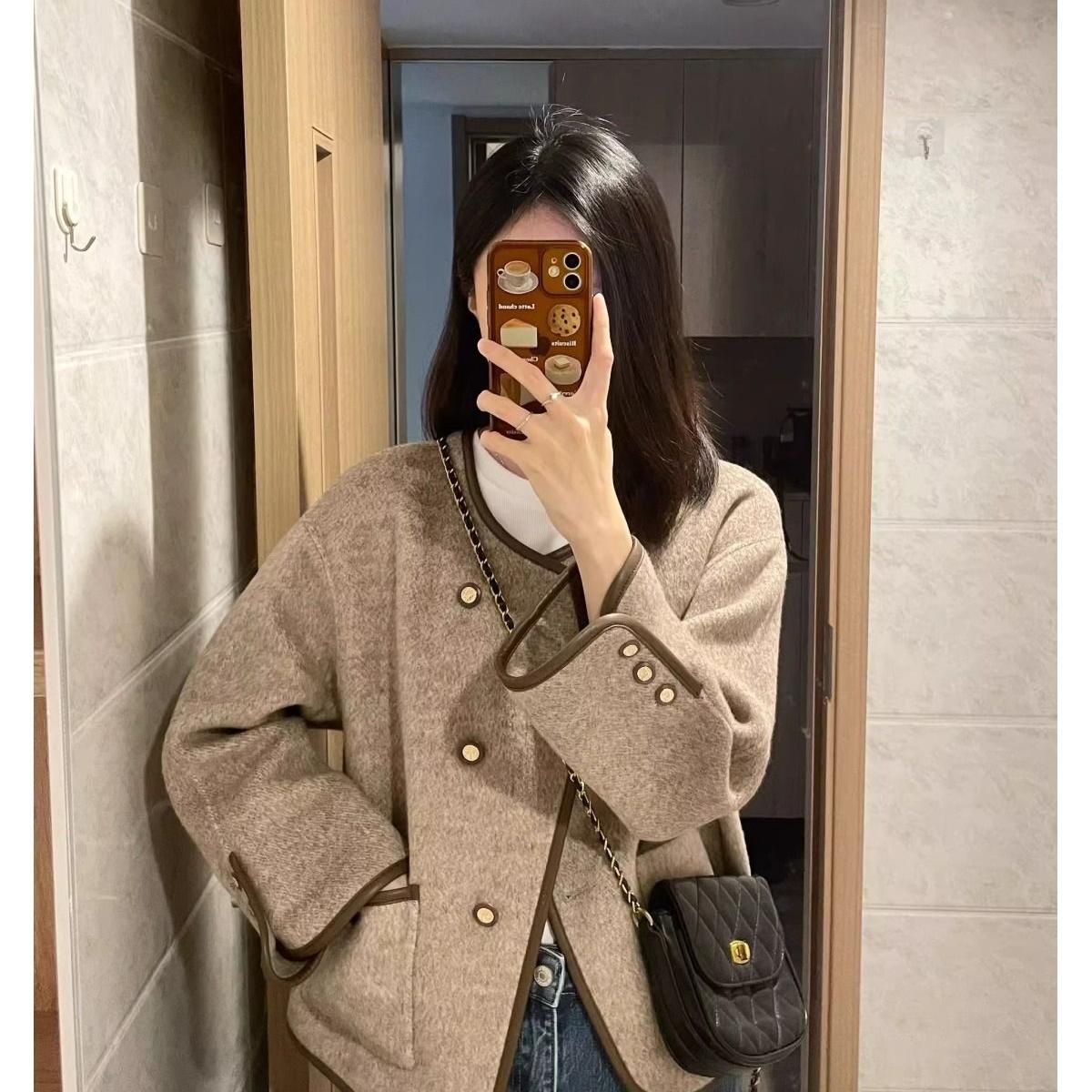 短款深秋小香风外套女秋冬季2025