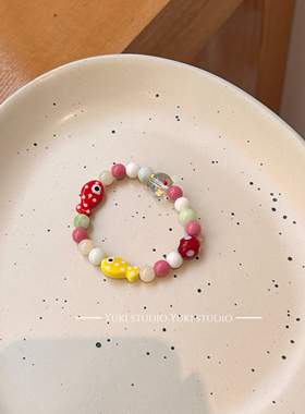 多巴胺陶瓷小鱼手链手链