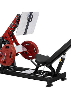 美国史帝飞/Steelflex PLLP 商用免维护挂片力量 上斜蹬腿训练器