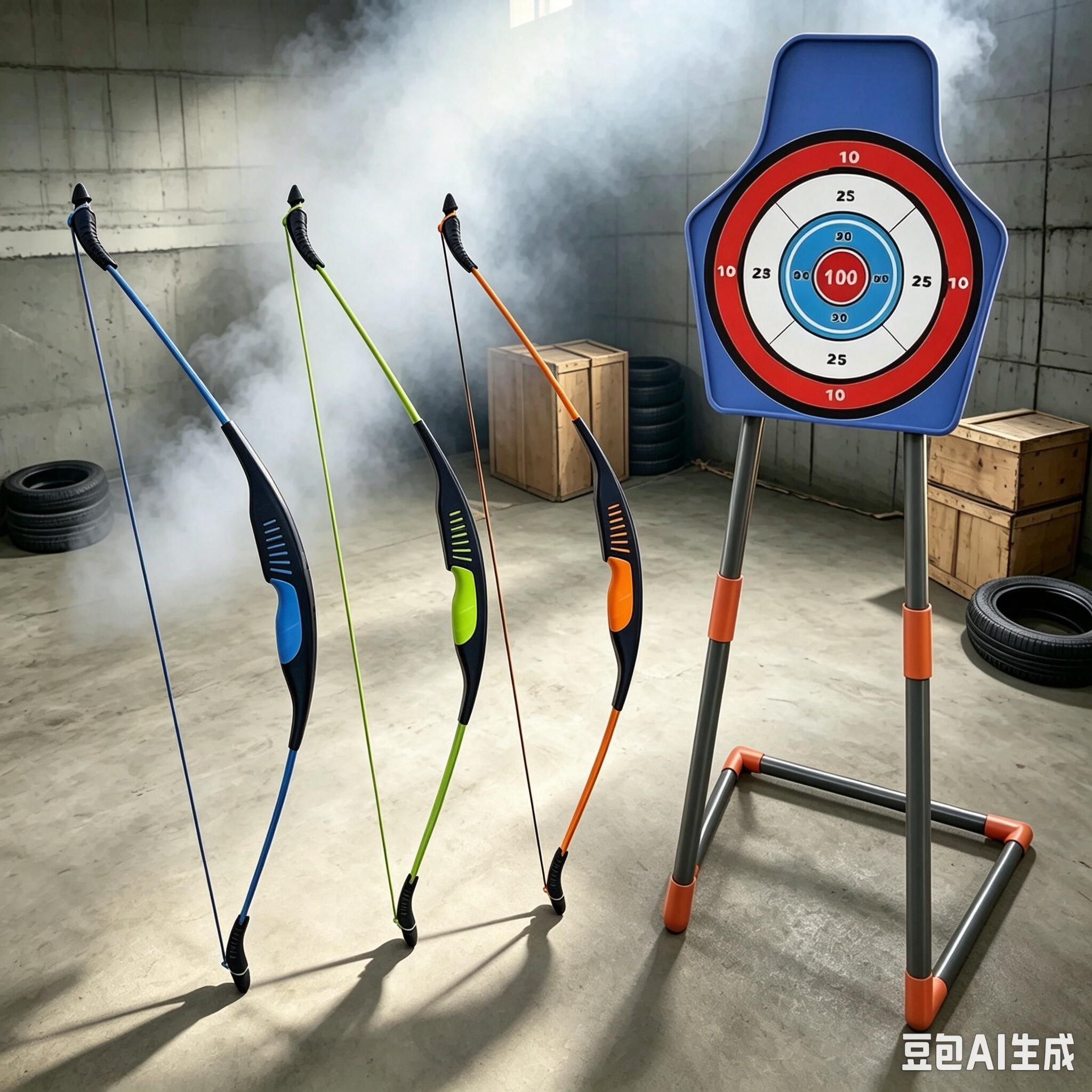 儿童弓箭玩具射箭运动箭筒箭靶吸盘男女孩射击室内外运动玩具套装图片