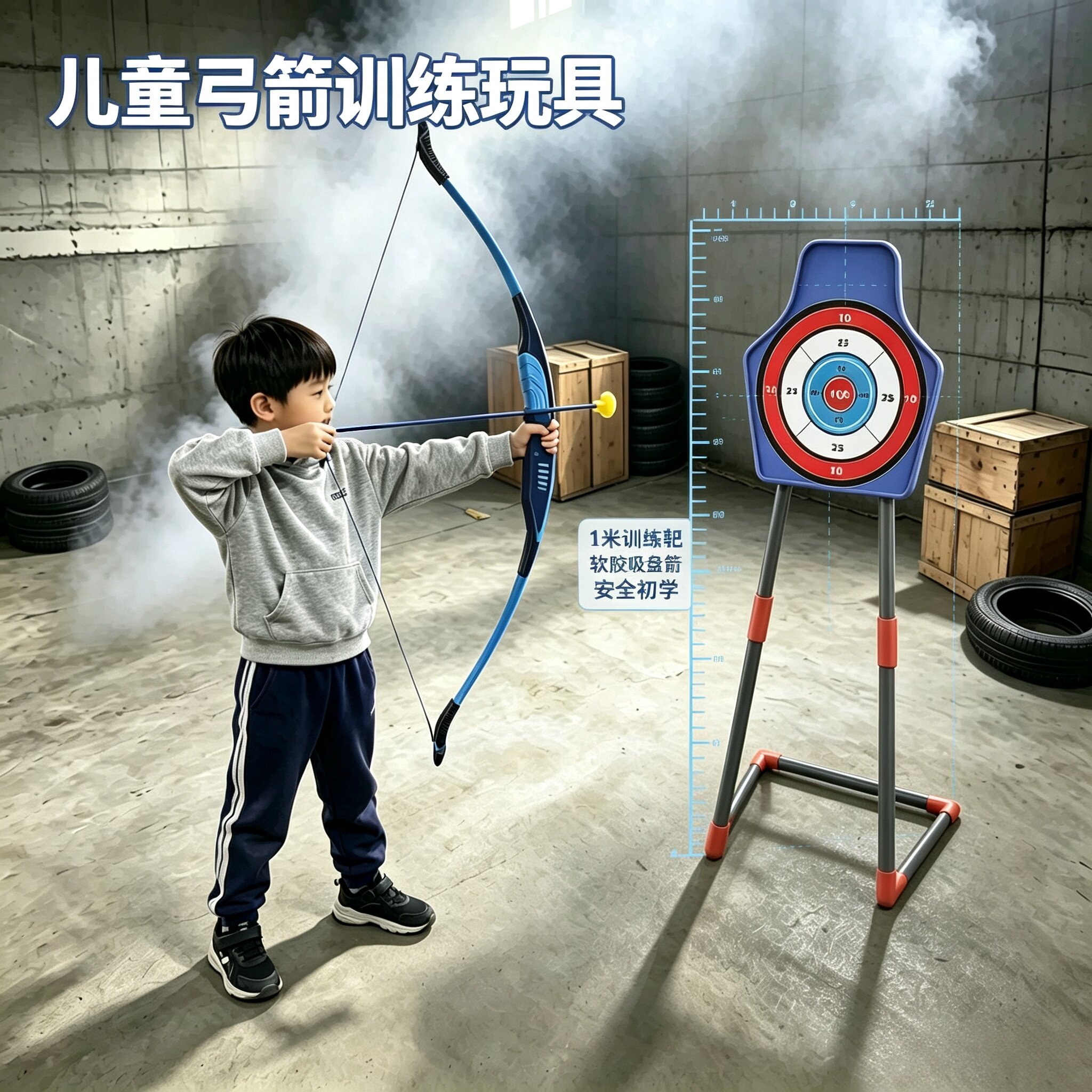 射箭大号玩具弓箭套装儿童箭靶射击室内运动箭支吸盘户外玩具射箭图片