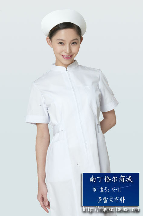 立恩之诺夏装护士服裙子立领拉链白大褂不起球不褪色南丁格尔现货