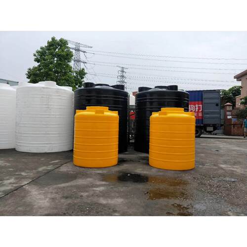 云南甘肃塑料5000升锥形桶户外防暴晒立式水塔6吨工业储水罐厂家