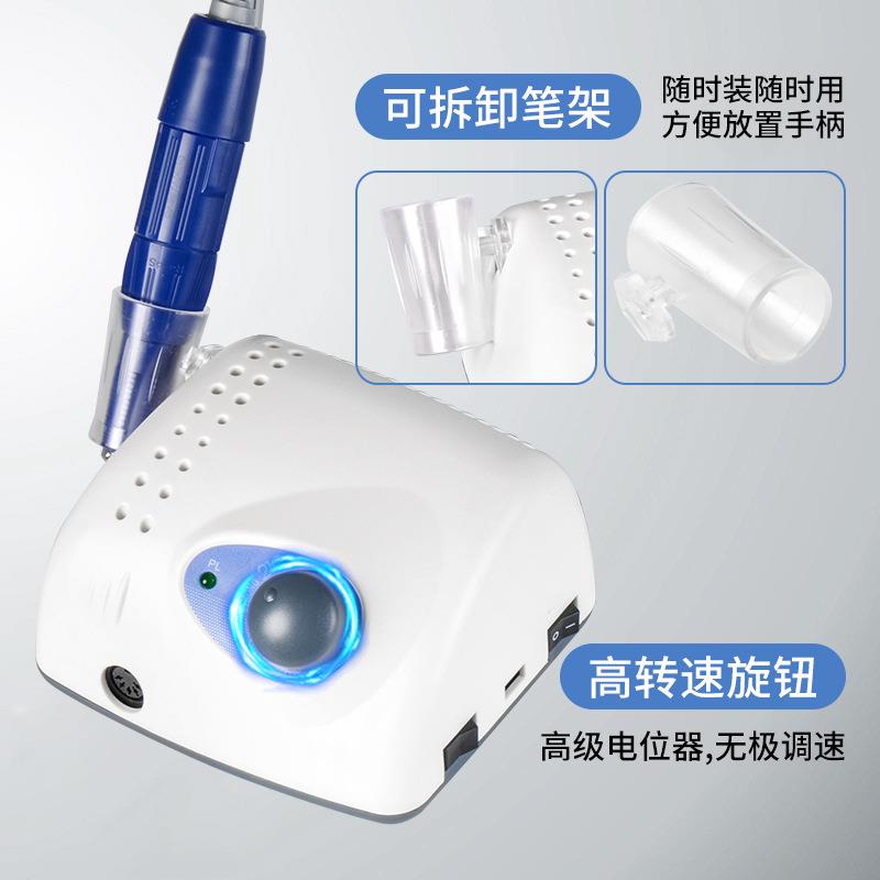 世新打磨机STRONG210+105手柄美甲核桃玉石齿科雕刻机美规/欧规