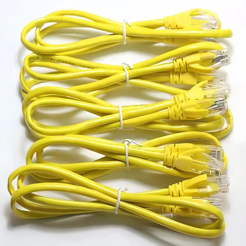 1米网线超五类网线跳线成品5类网线RJ45电脑线宽带线路由器连接线