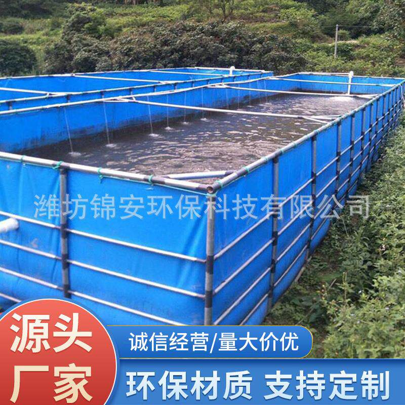 厂家供应可拆装pvc游泳池 可折叠拆卸钢架水囊鱼池虾池水池鱼箱