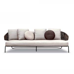 美居藤户外藤沙发组合客厅阳台藤椅沙发庭院休闲藤编沙发北欧藤沙