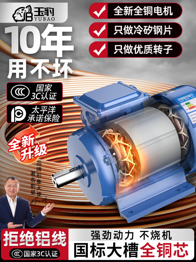 220V Birfazalı Asinxron Mühərrik 0.75-4 kVt
