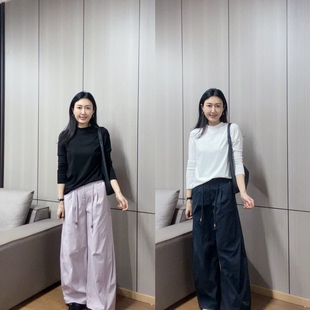 打底T恤 净版 丽 城811半高领长袖