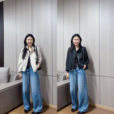 丽的城2951立领短款长袖外套